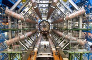 Photograph of the Large Hadron Collider at CERN.