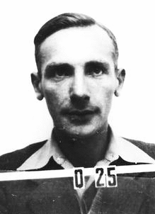 Black and white photograph of Joseph Rotblat in 1944.