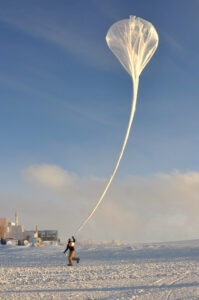 High-altitude balloon.