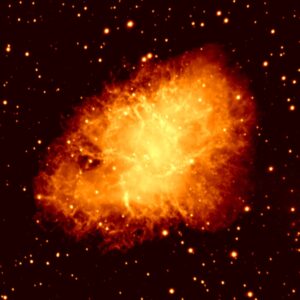 An image of the Crab Nebula taken by the Vatican Advanced Technology Telescope (VATT).