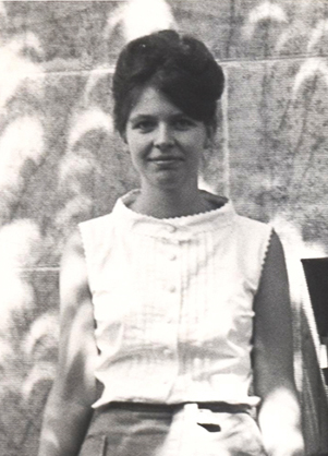 Joan Argetsinger in 1963.