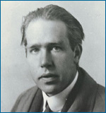 Photo of Niels Bohr.